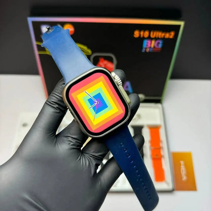 S10. 7 Watch Straps Ultra Smart Watch 2.01\IPS HD Touch Screen"