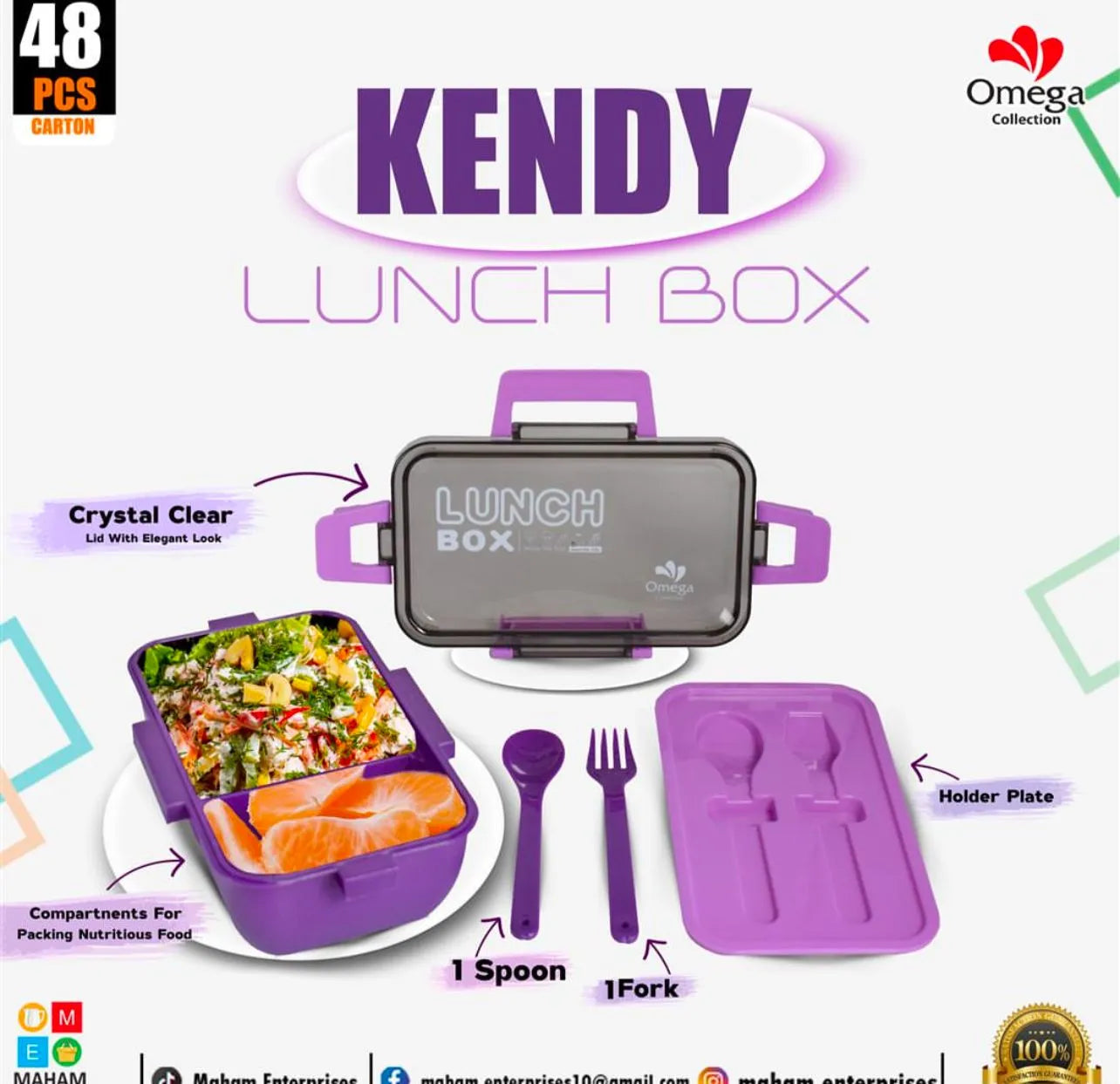 High Quality Kendy Lunch Box