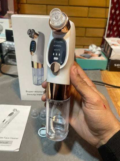Super Micro Bubble Facial Cleansing Device & Blackhead Remover