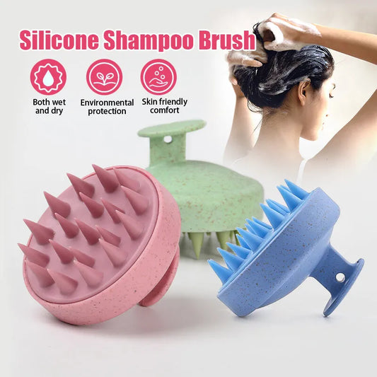 Imported Silicone Shampoo Brush