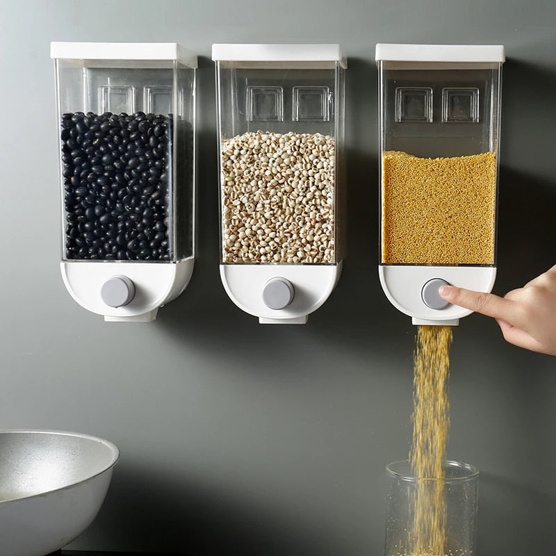 Cannister Jar with Button - 1 Liter Jar x (BUY ONE GET ONE FREE)