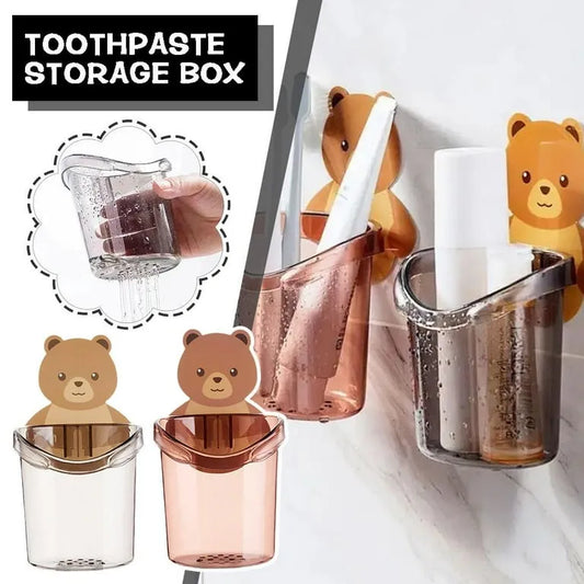 Cute Shape Bear Holder for Storage Purposes (Kitchen, Bathroom, Shelf)