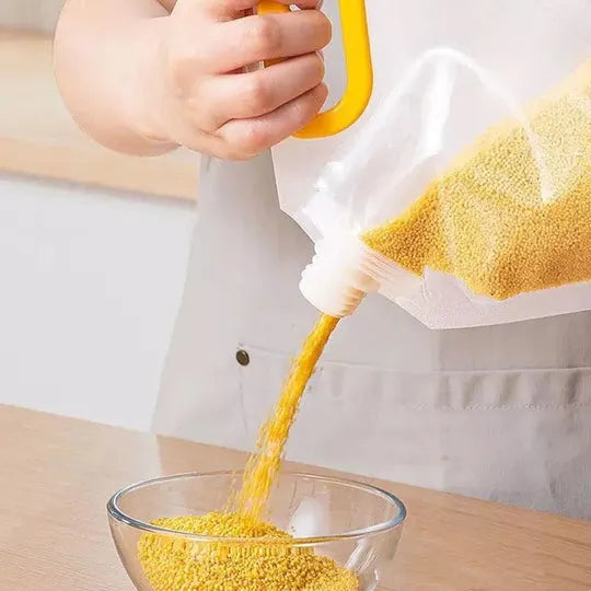 Transparent Sealant Food Storage Bags with FREE FUNNEL
