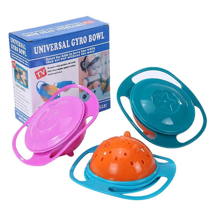 Non Spill 360 Gyro Bowl For Kids