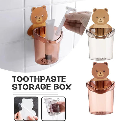 Cute Shape Bear Holder for Storage Purposes (Kitchen, Bathroom, Shelf)