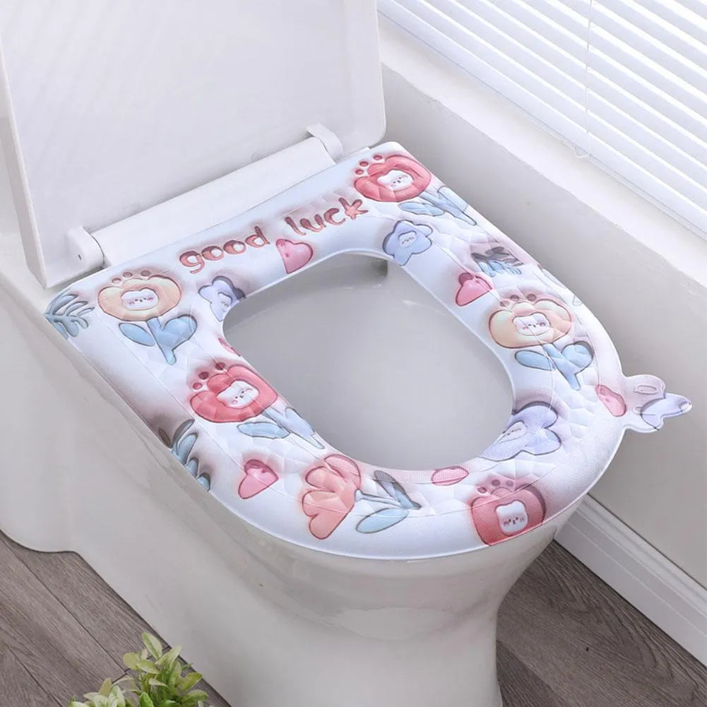 Washable & Comfortable Toilet Seat Cover (Pack of 2)