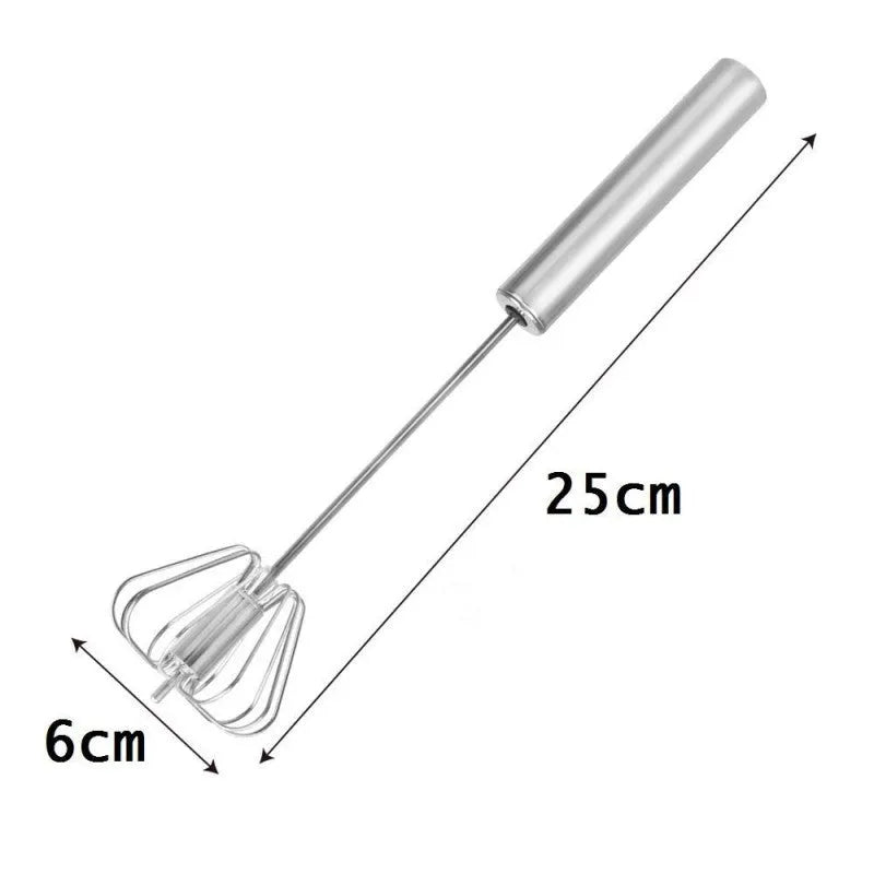 Manual Egg Beater & Mixer for Baking, Outdoor Cooking Accessory