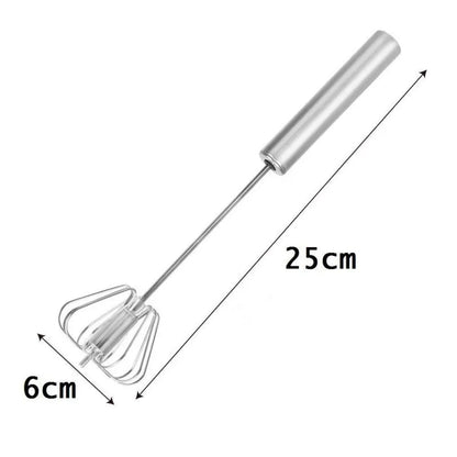 Manual Egg Beater & Mixer for Baking, Outdoor Cooking Accessory
