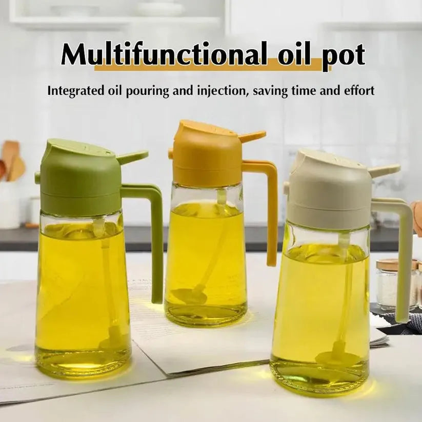 2 In 1 Oil Jug glass material