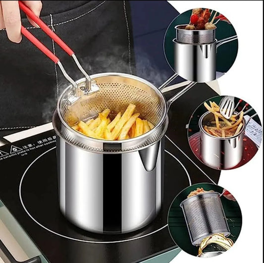 High Quality Stainless Steel Deep Frying Pot
