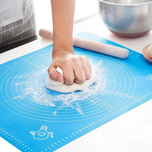 Silicone Thickened Dough Rolling Mat For Kitchen (Roti Mat)
