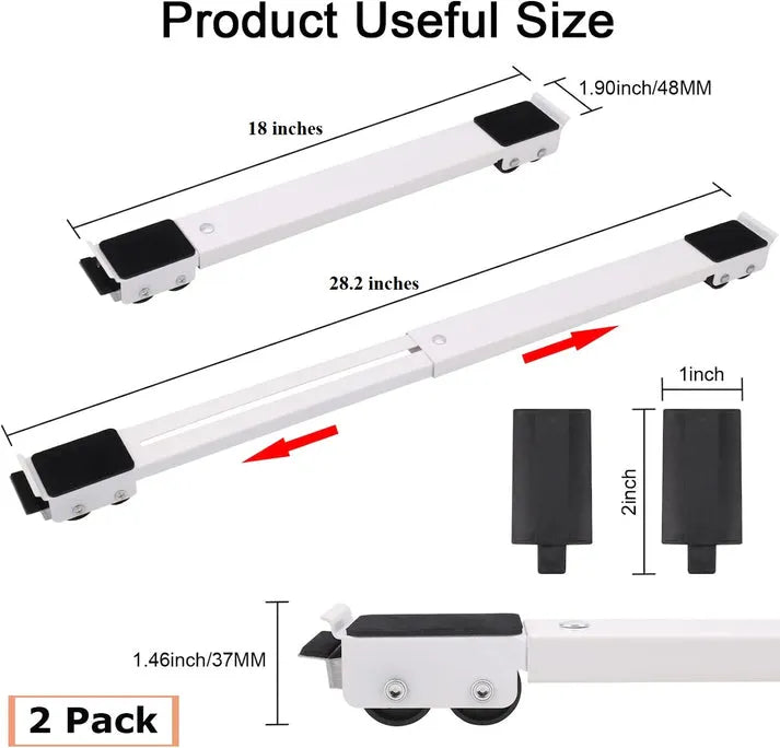 2 pcs Extendable Furniture Mover
