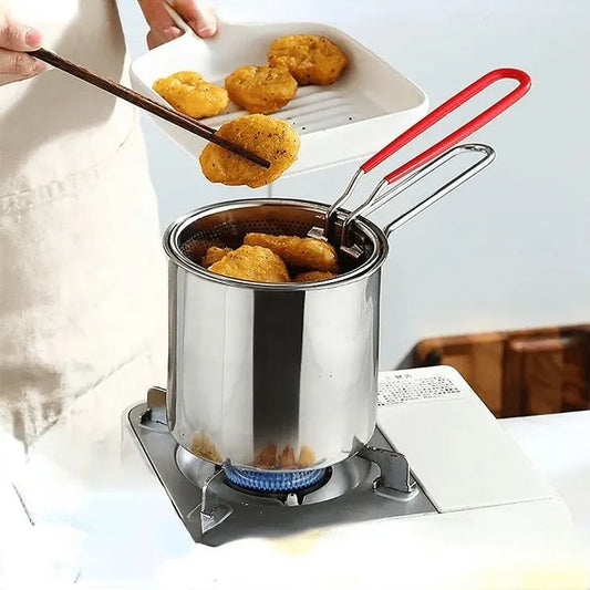 High Quality Stainless Steel Deep Frying Pot