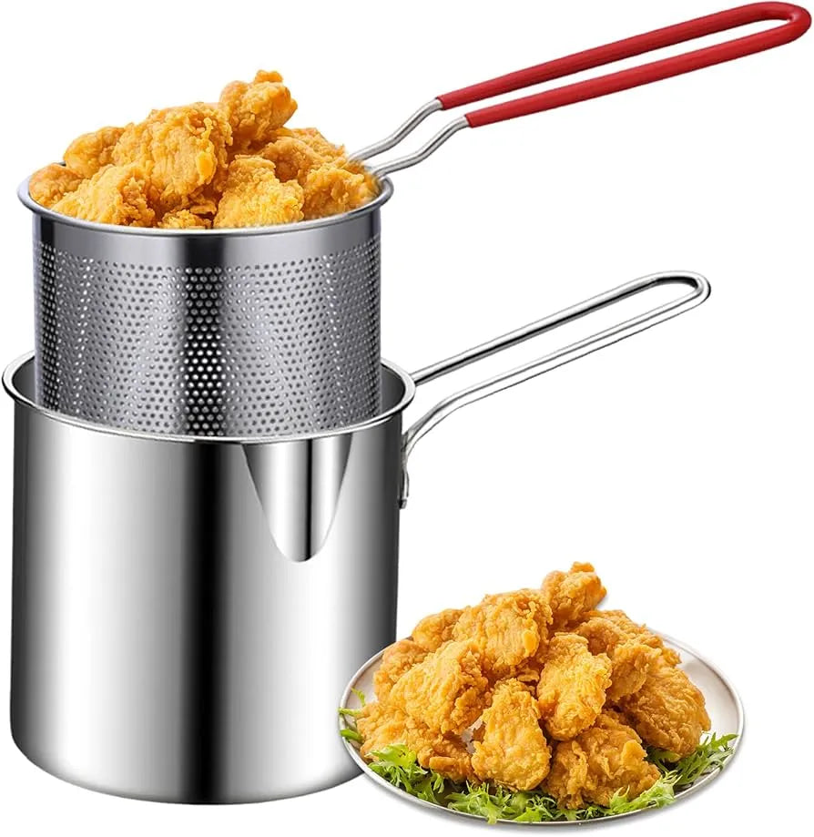 High Quality Stainless Steel Deep Frying Pot