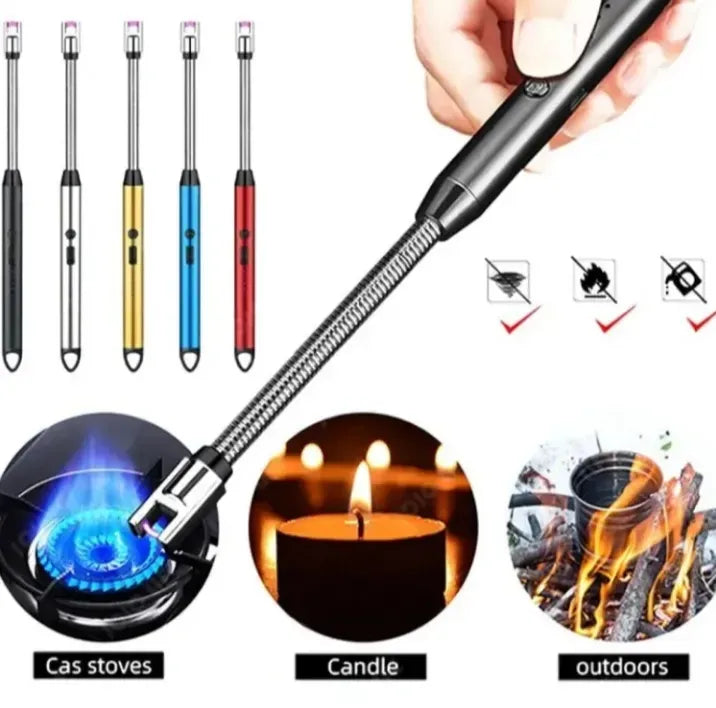 Rechargeable USB Electric Lighter (For Kitchen & Outdoor Use)