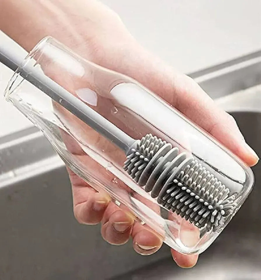 Silicone Long Dishes Cleaning Brush