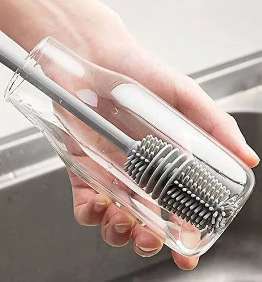 Silicone Long Dishes Cleaning Brush