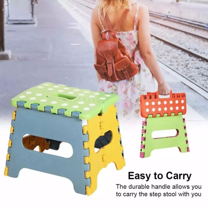 Folding steps stool  Random Color