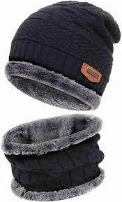 Imported Wool Cap & Neck Warmer