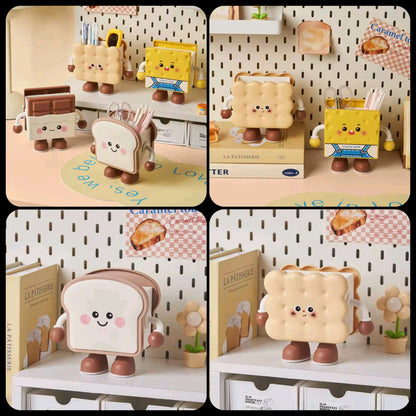 Cute Cartoon Design Multipurpose Desk Organiser