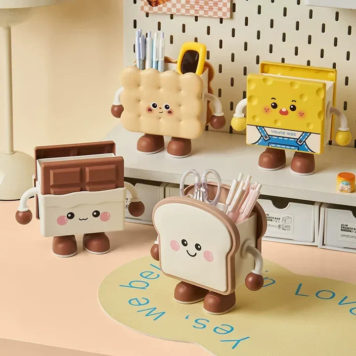 Cute Cartoon Design Multipurpose Desk Organiser
