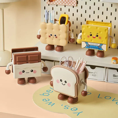 Cute Cartoon Design Multipurpose Desk Organiser