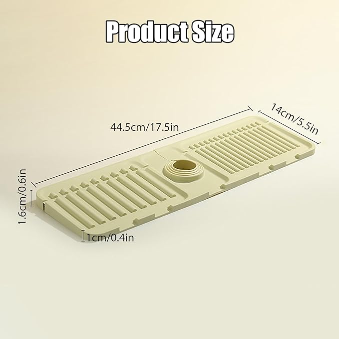 Silicone Faucet Mat Fast  x Pack of 2